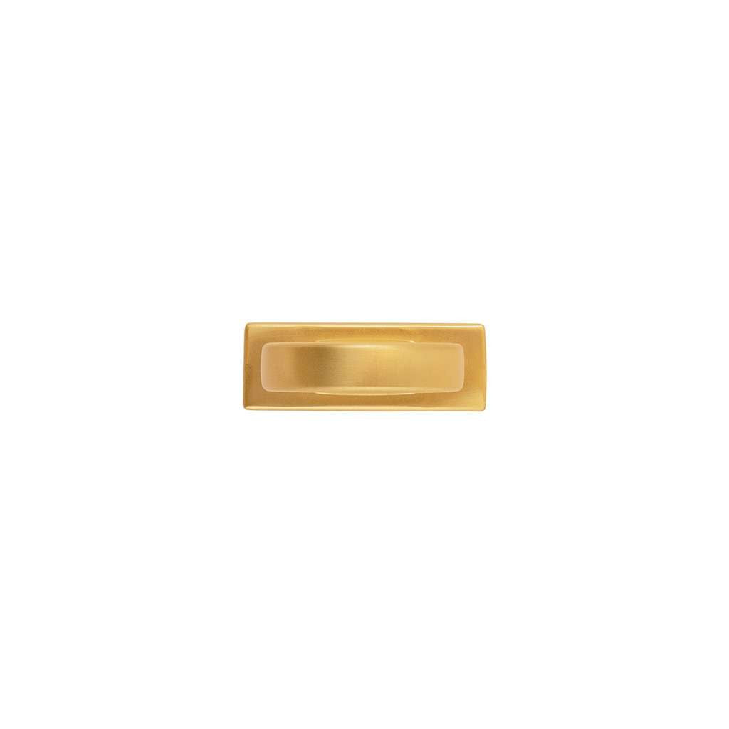 BELWITH KEELER Corsa 1-3/4" Ring Cabinet Knob in Brushed Golden Brass B078787BGB Top View