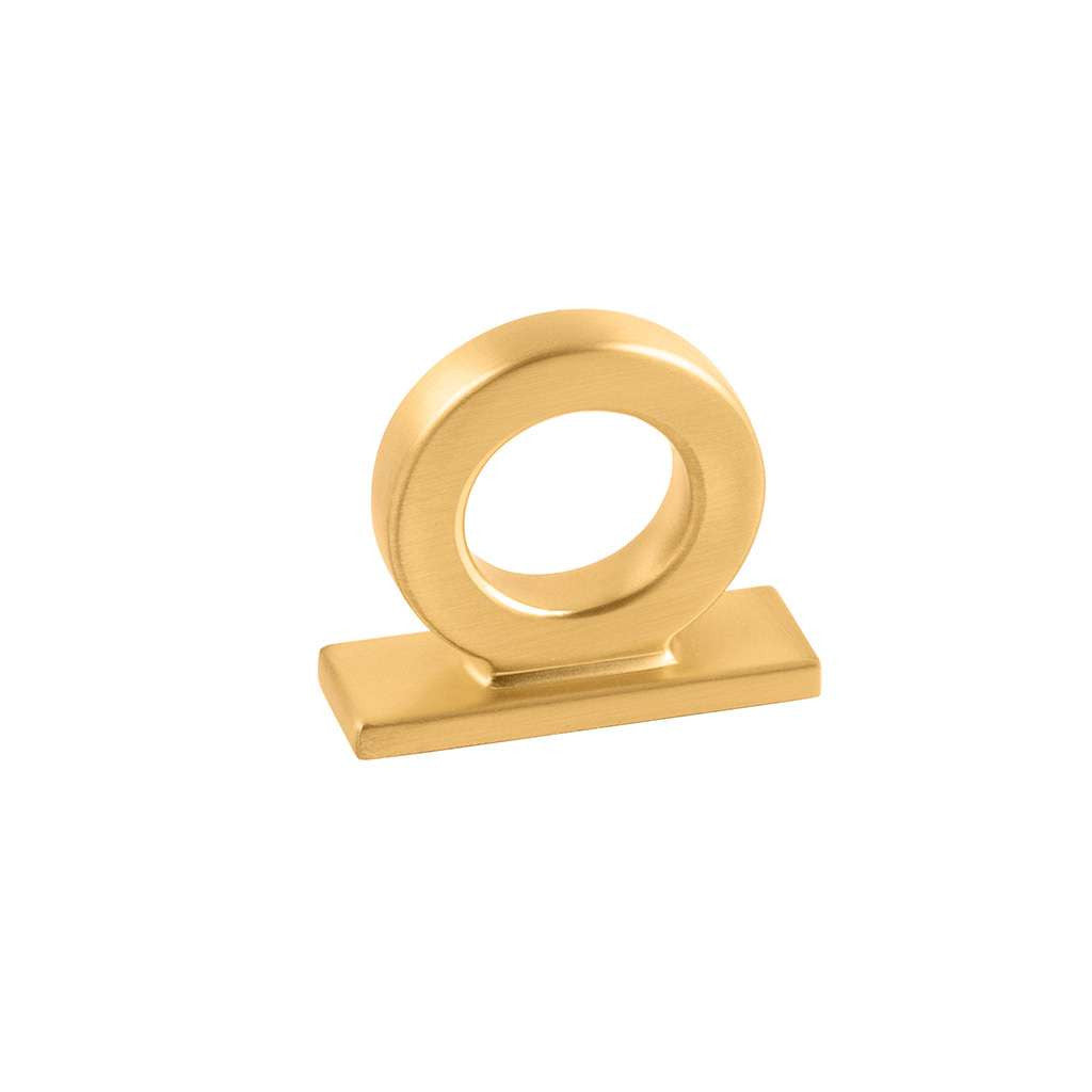 BELWITH KEELER Corsa 1-3/4" Ring Cabinet Knob in Brushed Golden Brass B078787BGB