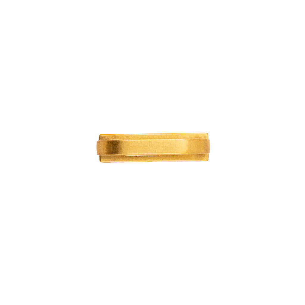 BELWITH KEELER Corsa Ring Handle Cabinet Pulls in Brushed Golden Brass 1" B078784BGB Top View