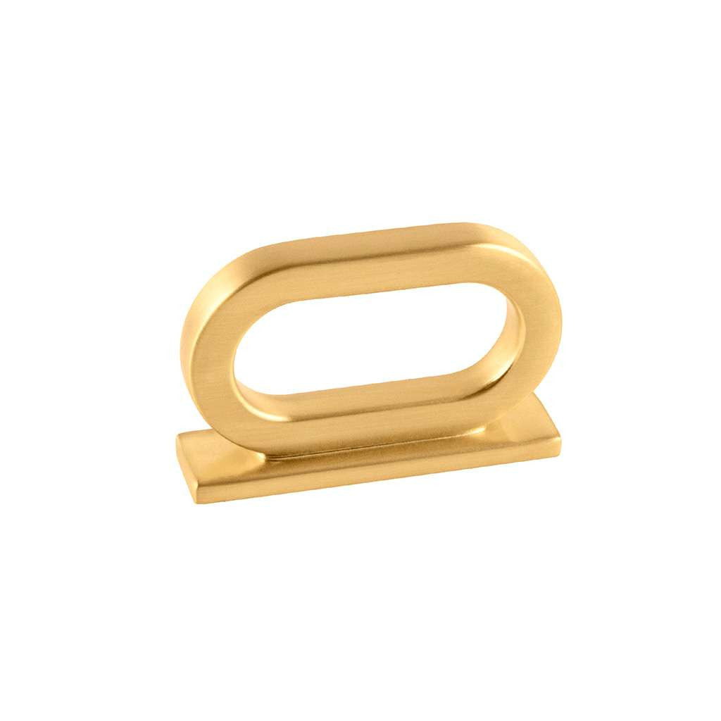 BELWITH KEELER Corsa Ring Handle Cabinet Pulls in Brushed Golden Brass 1" B078784BGB
