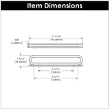 BELWITH KEELER Corsa Ring Handle Cabinet Pulls in Brushed Golden Brass 128mm 160mm B078786BGB Specs