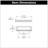 BELWITH KEELER Corsa Ring Handle Cabinet Pulls in Brushed Golden Brass 3" 96mm B078785BGB Specs