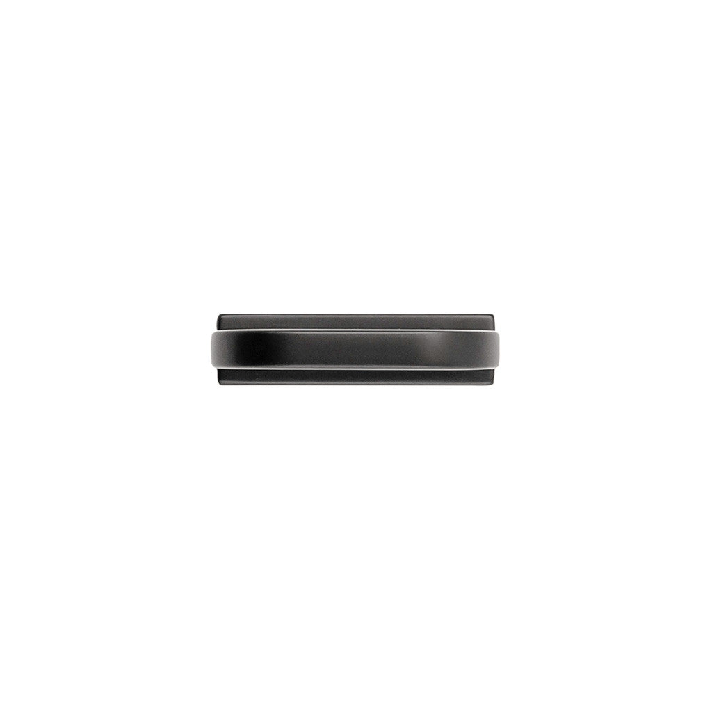 BELWITH KEELER Corsa Ring Handle Cabinet Pulls in Matte Black 1" B078784MB Top View