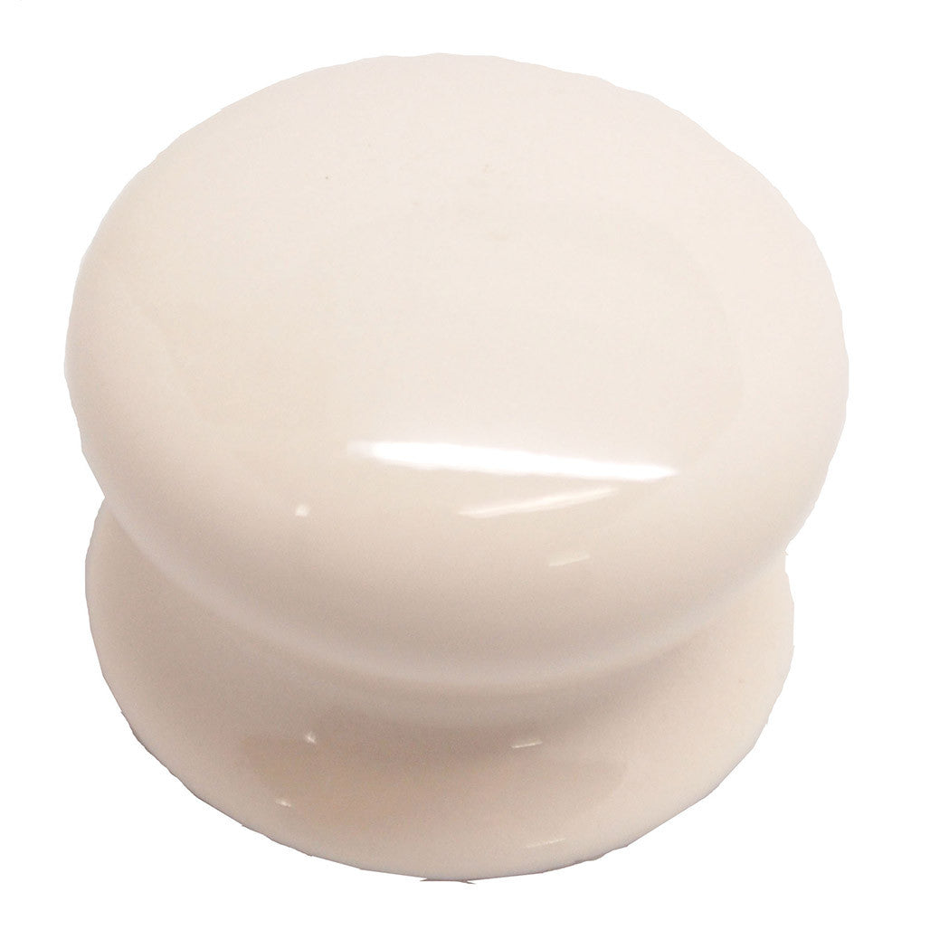 Main View of a Light Almond Bifold Closet Door Knob by Belwith P6107-LAD