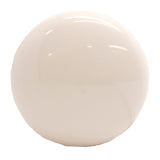 Top View of a Light Almond Bifold Closet Door Knob by Belwith P6107-LAD