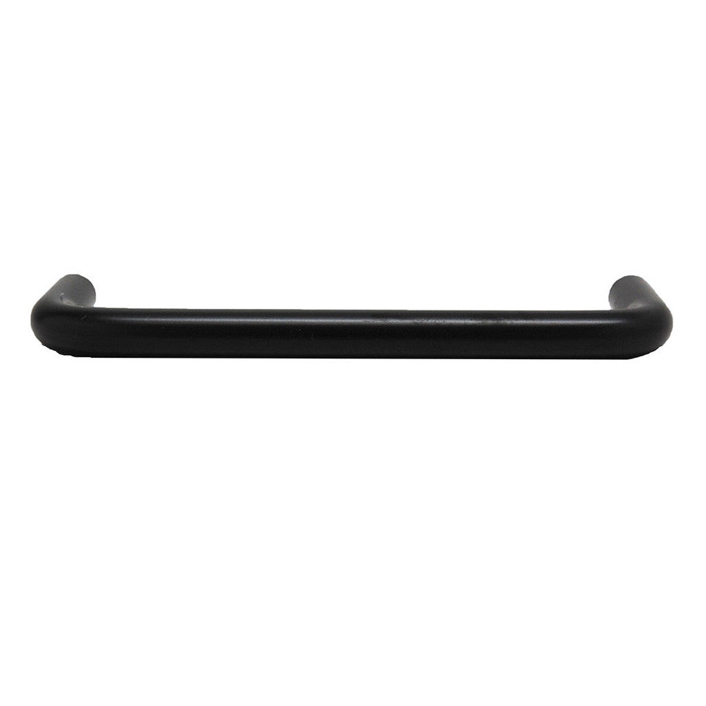 BERENSON Advantage Cabinet Wire Pulls in Flat Black 3-3/4" 6127-2055-P Front View
