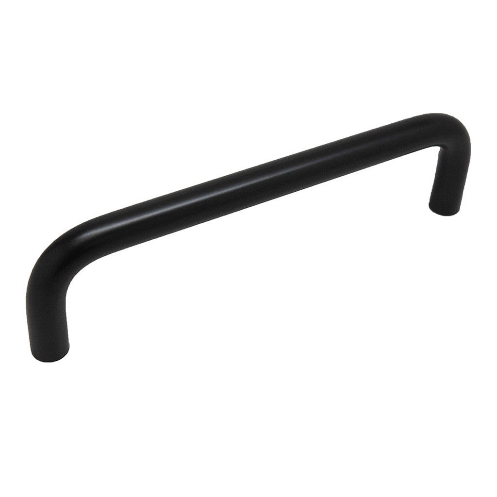 BERENSON Advantage Cabinet Wire Pulls in Flat Black 4" 6126-2055-P