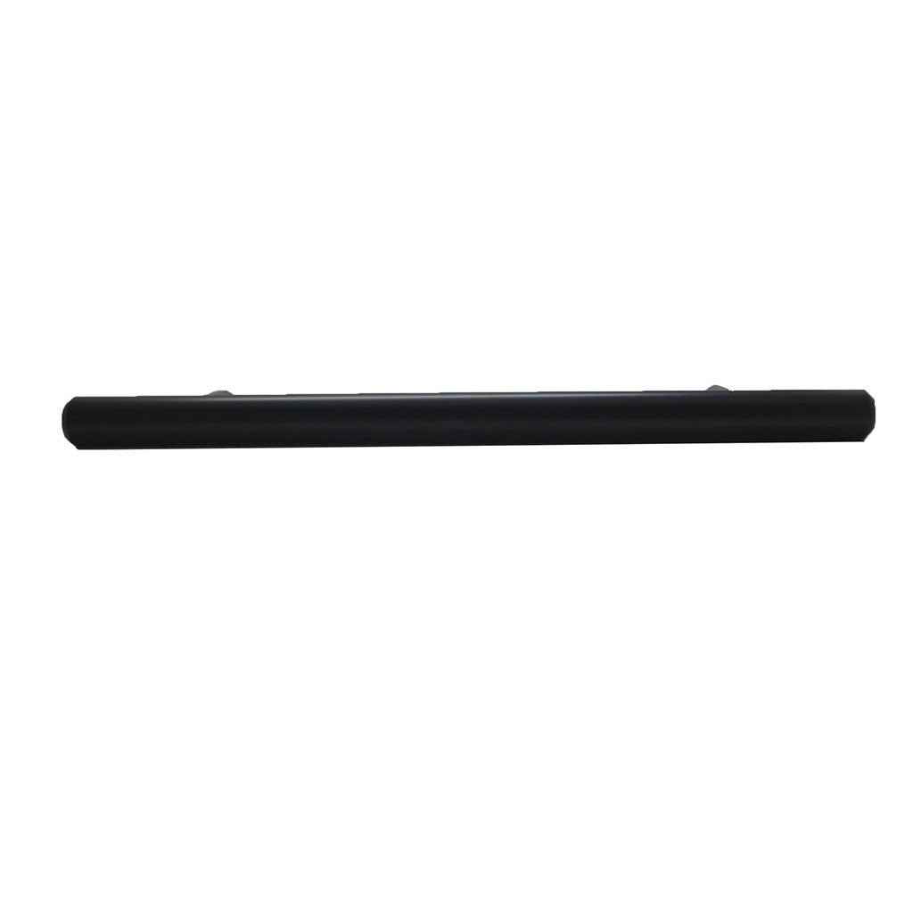 BERENSON Cabinet Bar Pulls in Flat Black 128mm 9546-2055-P Front View