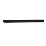 BERENSON Cabinet Bar Pulls in Flat Black 128mm 9546-2055-P Front View