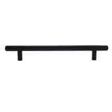 BERENSON Cabinet Bar Pulls in Flat Black 160mm 9521-2055-P Side View
