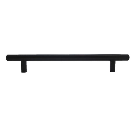 BERENSON Cabinet Bar Pulls in Flat Black 160mm 9521-2055-P Side View