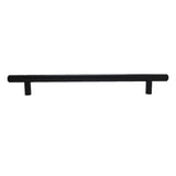 BERENSON Cabinet Bar Pulls in Flat Black 192mm 9522-2055-P Side View