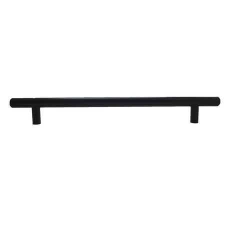 BERENSON Cabinet Bar Pulls in Flat Black 192mm 9522-2055-P Side View