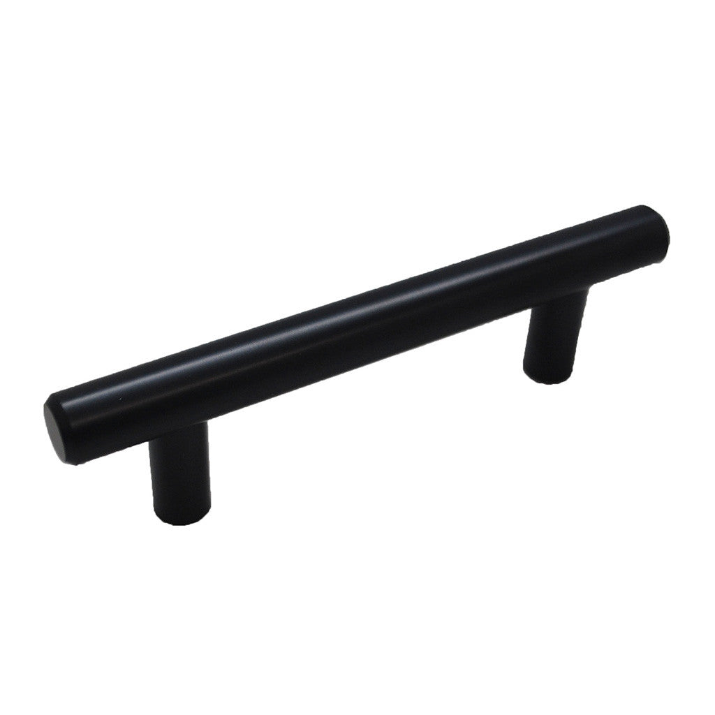 BERENSON Cabinet Bar Pulls in Flat Black 3" 9544-2055-P