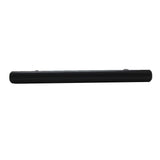 BERENSON Cabinet Bar Pulls in Flat Black 96mm 9545-2055-P Front View