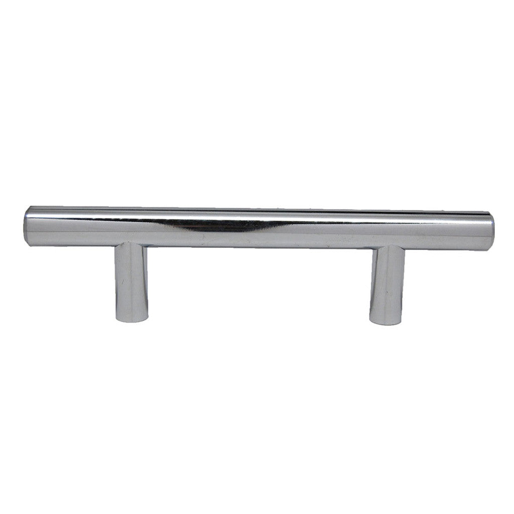 BERENSON Cabinet Bar Pulls in Polished Chrome 3" 9548-2026-P Side View