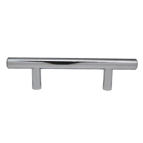 BERENSON Cabinet Bar Pulls in Polished Chrome 3" 9548-2026-P Side View