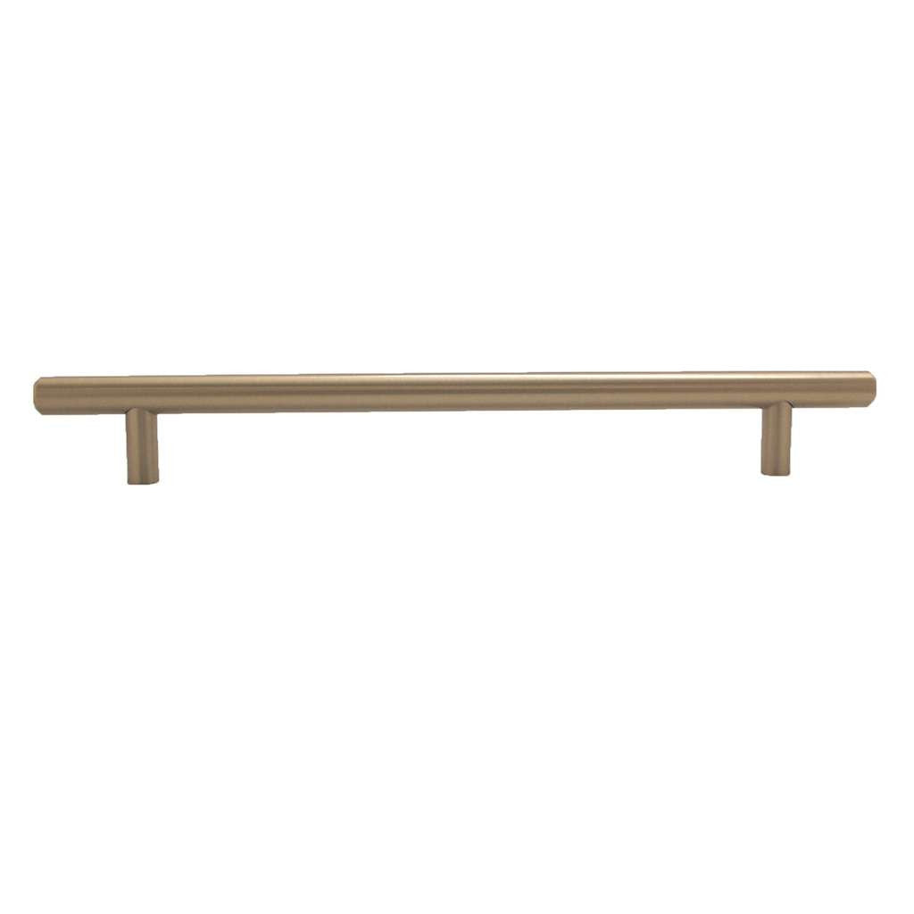 BERENSON Cabinet Bar Pulls in Satin Champagne 192mm 9524-20CZ-P Side View