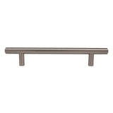BERENSON Cabinet Bar Pulls in Satin Nickel 128mm 9402-2BPN-P Side View