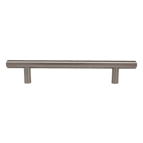 BERENSON Cabinet Bar Pulls in Satin Nickel 128mm 9402-2BPN-P Side View