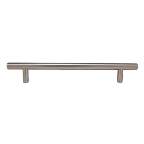 BERENSON Cabinet Bar Pulls in Satin Nickel 160mm 9559-2BPN-P Side View