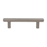 BERENSON Cabinet Bar Pulls in Satin Nickel 96mm 9401-2BPN-P Side View