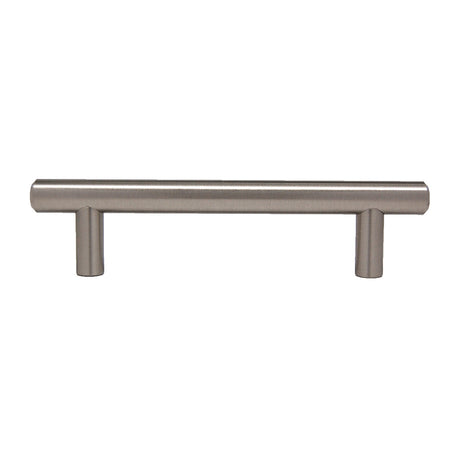 BERENSON Cabinet Bar Pulls in Satin Nickel 96mm 9401-2BPN-P Side View