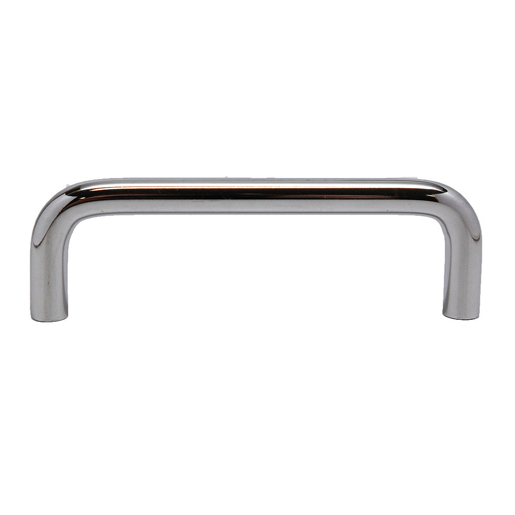 BERENSON Cabinet Wire Pulls in Polished Chrome 89mm 6142-226-P Side View
