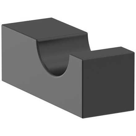 Black Bathroom Hook from Amerock's Monument Collection BH36080MB