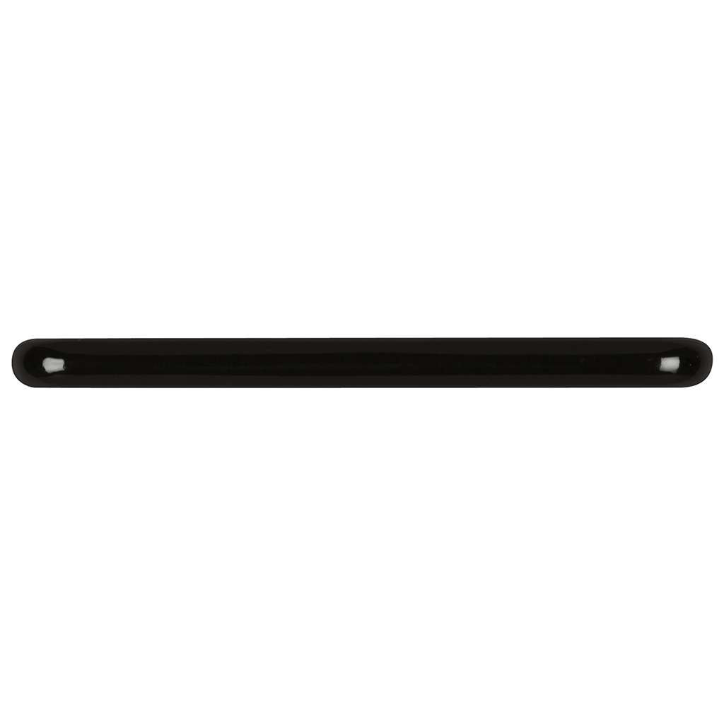 HICKORY Brass Wire Pulls in Black 4" PW555-22 Front View