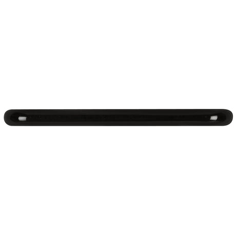 HICKORY Brass Wire Pulls in Black 96mm PW596-22 Front View