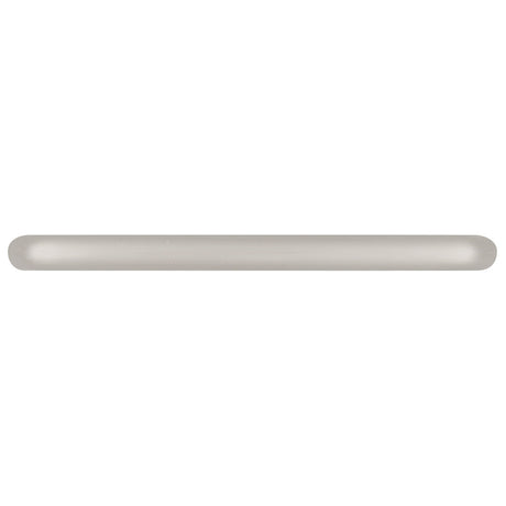 Hickory cabinet wire pulls in satin nickel 4in P555-SN Front View