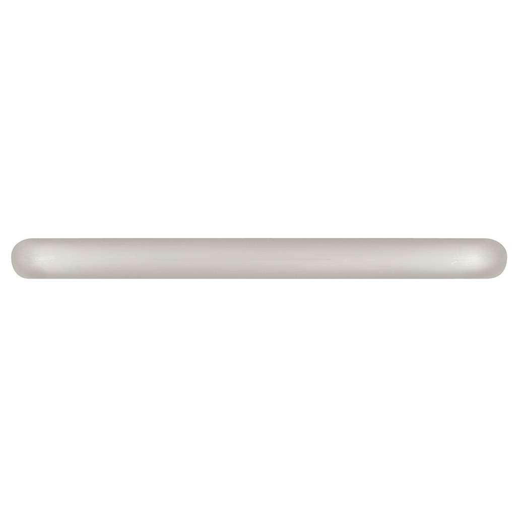 Hickory cabinet wire pulls in satin nickel 89mm P554-SN Front View