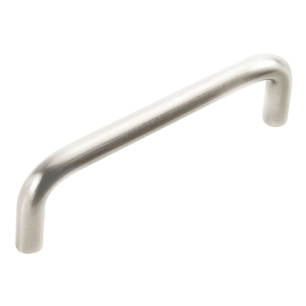 Hickory cabinet wire pulls in satin nickel 89mm P554-SN