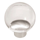 HICKORY Crystal Palace 1-3/16" Diameter Ball Cabinet Knob in Clear and Lucite P705-LU