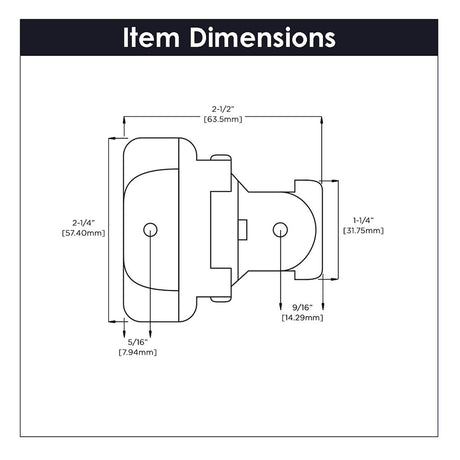 Hickory Double Demountable 1/2" Overlay Partial Wrap Cabinet Hinge (pair) in Antique Brass P5310-AB Specs