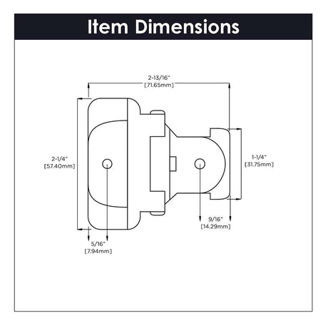Hickory Double Demountable 3/8" Inset Partial Wrap Cabinet Hinge (pair) in Satin Nickel P5312-SN Specs