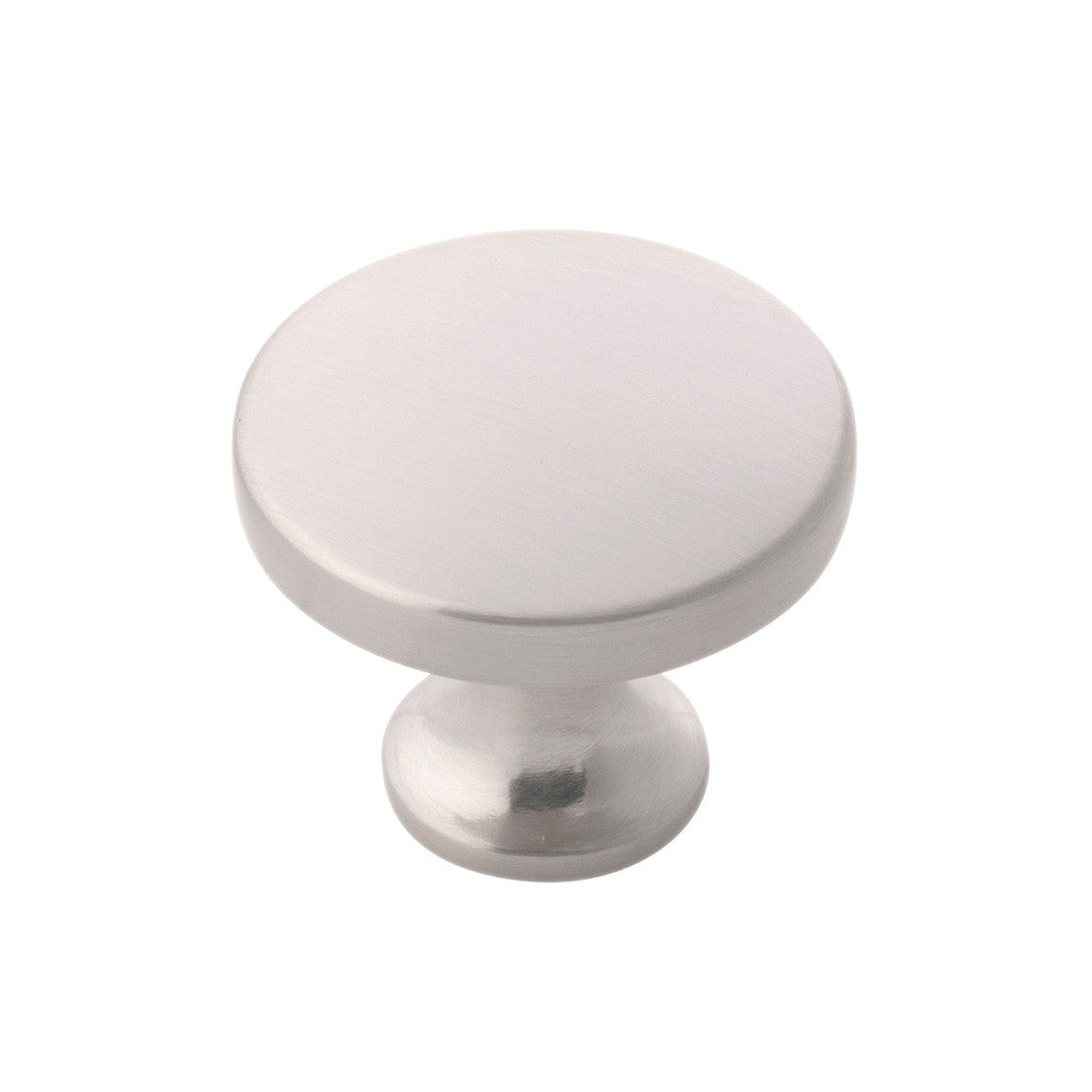 HICKORY Forge 1-3/8" Diameter Cabinet Knob in Satin Nickel H076698-SN