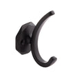 Main View of a Matte Black Wall Hook from Hickory Hardware's Karat Collection H077848MB