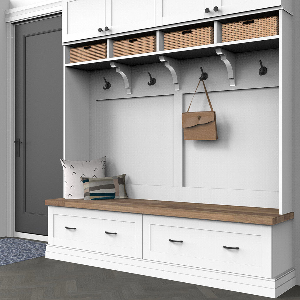 Storage View of a Matte Black Wall Hook from Hickory Hardware's Karat Collection H077848MB