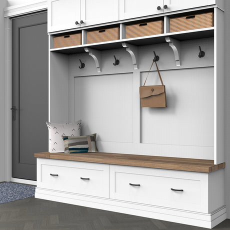 Storage View of a Matte Black Wall Hook from Hickory Hardware's Karat Collection H077848MB