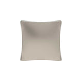 Top View of a Polished Nickel Square Cabinet Knob from Hickory Hardware's Twist Collection H076014-14