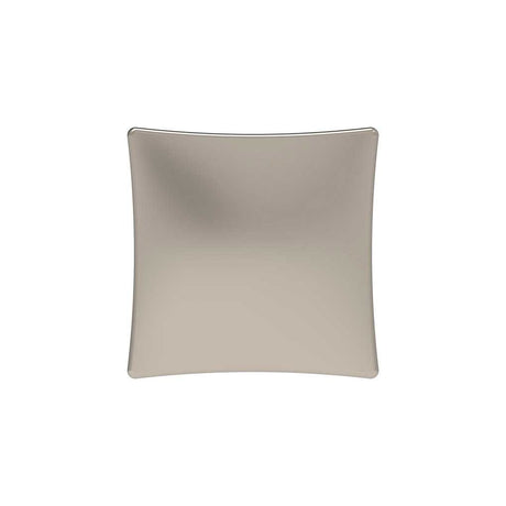 Top View of a Polished Nickel Square Cabinet Knob from Hickory Hardware's Twist Collection H076014-14
