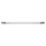 HICKORY Midway Handle Cabinet Pulls in Chrome and Clear 12" P3711-CACH Front View