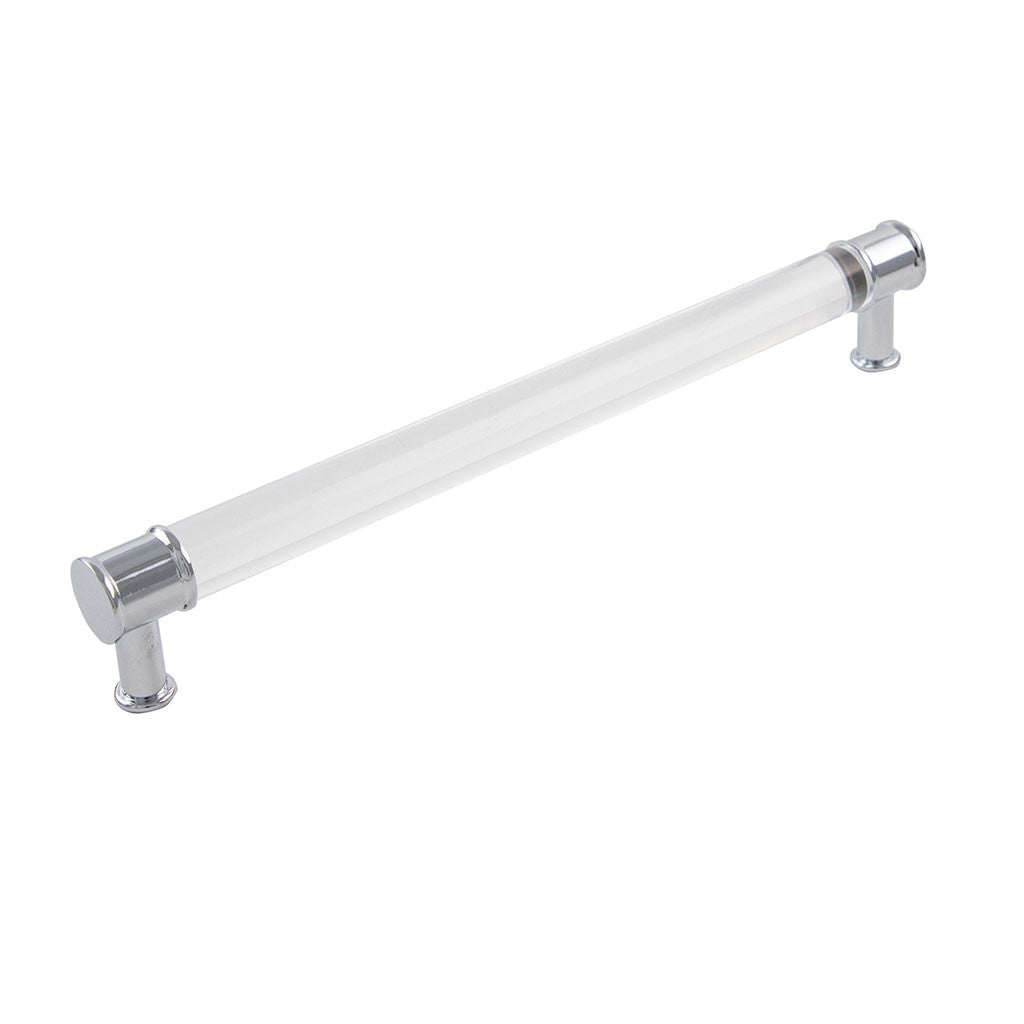 HICKORY Midway Handle Cabinet Pulls in Chrome and Clear 12" P3711-CACH