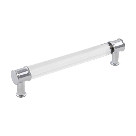HICKORY Midway Handle Cabinet Pulls in Chrome and Clear 160mm P3702-CACH