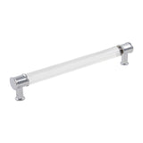 HICKORY Midway Handle Cabinet Pulls in Chrome and Clear 224mm P3704-CACH