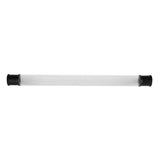HICKORY Midway Handle Cabinet Pulls in Matte Black and Clear 224mm P3704-CAMB Front View