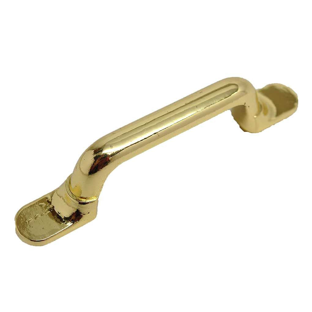 Ultra Brass 3" Hole Centers Cabinet Handle from Keeler Brass P8309-UB Main View