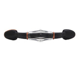 Liberty 3" Centers Handle Cabinet Pull in Oil Rubbed Bronze and Clear P15568C-472-C Front View